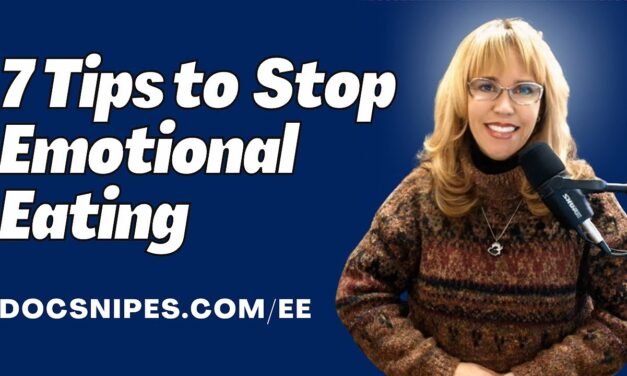 7 Tips to Stop Emotional Eating | Cognitive Behavioral Therapy Self Help Tools