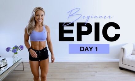 DAY 1 of Beginner EPIC | No Equipment Lower Body Workout