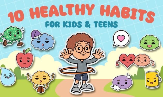 Healthy Habits For Good Mental Health | 10 Evidence-Based Daily Habits And Routines For Kids & Teens