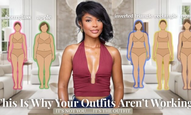 How To Dress For Your BODY TYPE (Real Examples That Actually Work!)