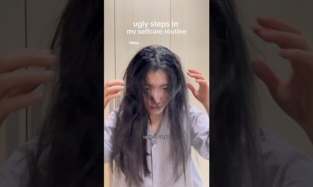 Ugliest steps in my selfcare routine #shorts