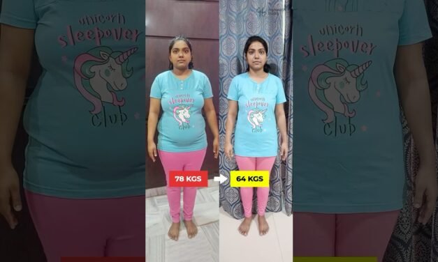 14 kg weight loss and belly fat gone in 6 months with simple home food | MyHealthBuddy