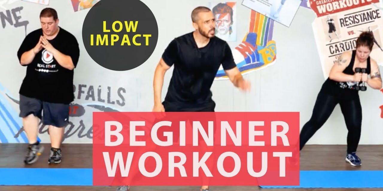 30 minute fat burning home workout for beginners. Achievable, low impact results.