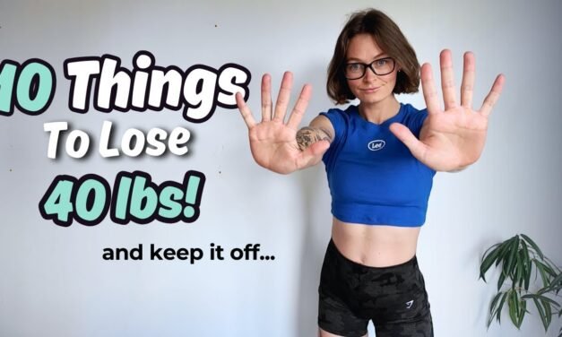 Beginners Guide To Weight Loss! 10 THINGS I WISH I KNEW BEFORE LOSING 40lbs