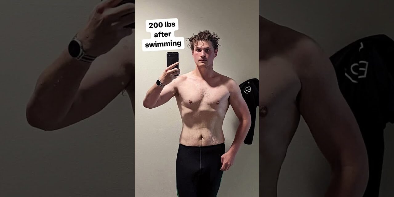 INCREDIBLE Swimming Weight Loss Transformation