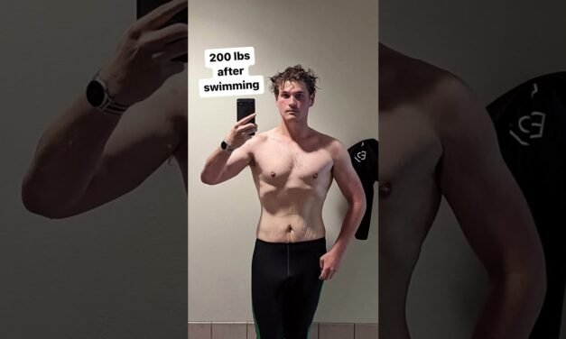 INCREDIBLE Swimming Weight Loss Transformation