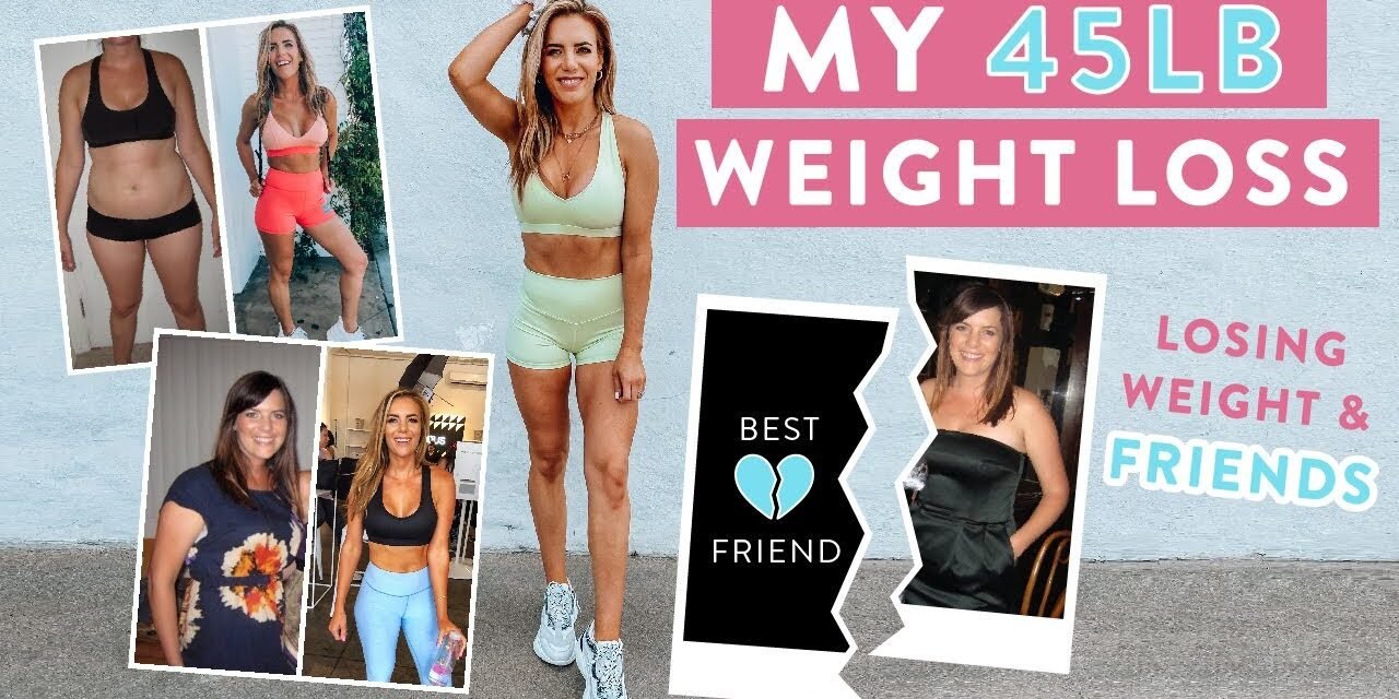 My 45 Pound Weight Loss Story | Losing Weight & FRIENDS!