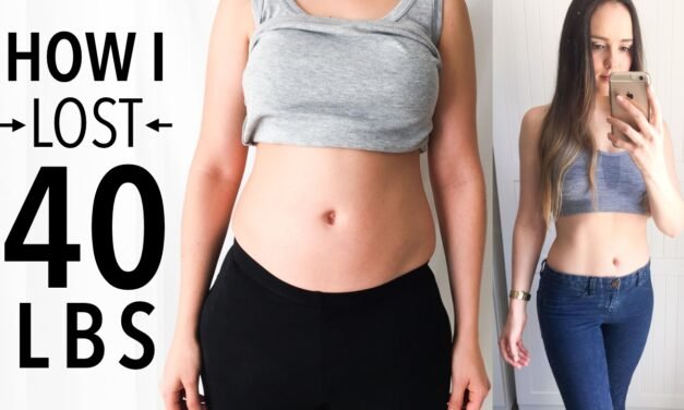 My Weight Loss Story – How I Lost 40 Lbs! | Before & After Pictures