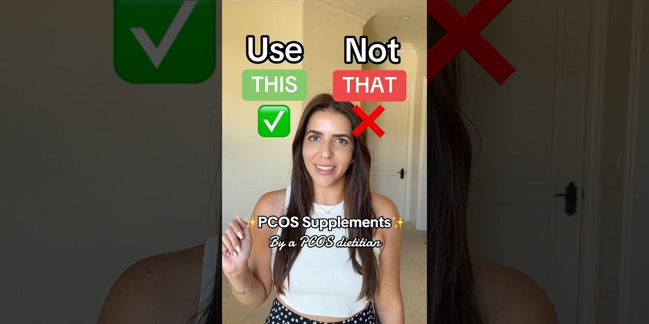 This not That: PCOS Supplement Edition! #pcos