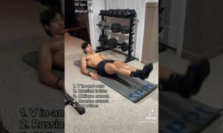 At Home Bodyweight AB WORKOUT! (No Equipment Needed)