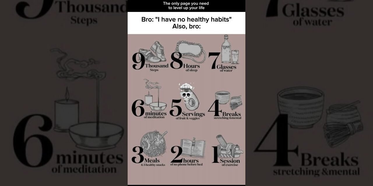 Healthy habits need balance for success in life #mindset #motivation #success #selfimprovement