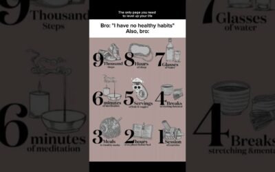 Healthy habits need balance for success in life #mindset #motivation #success #selfimprovement