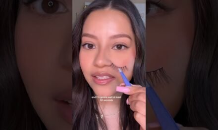 How to apply lashes for beginners!