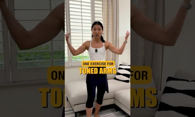 One exercise for toned arms