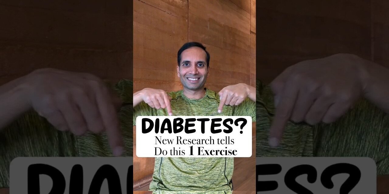 DIABETES? #research #exercise #diabetes #diabetesawareness #healthtips #lifestyle #hack
