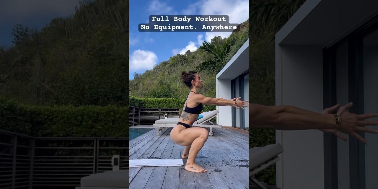 My go to Full Body Workout. No equipment. Anywhere