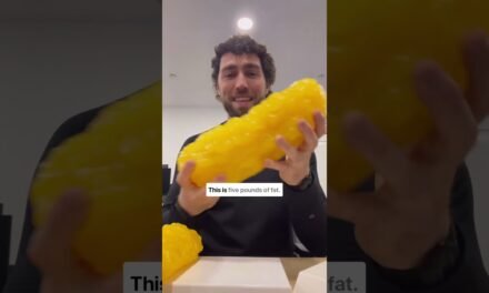 What 5 pounds of fat REALLY looks like  #fitness #motivation #weightloss