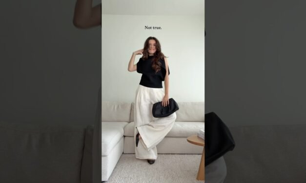 Flattering summer outfits for the inverted triangle!