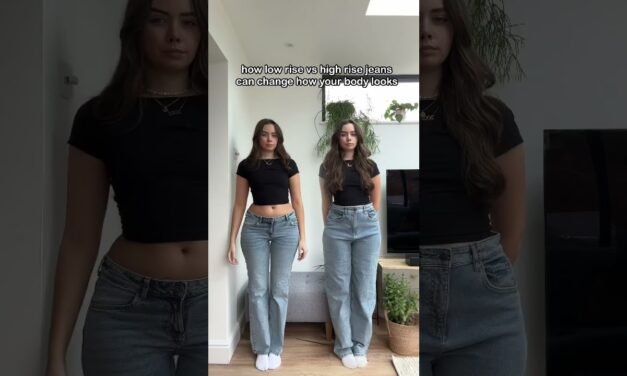 How high rise jeans vs low rise jeans can change your body
