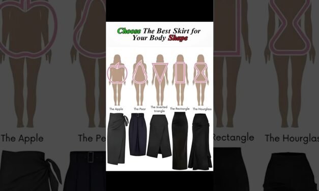 How to Choose the Best Skirt for Your Body Shape | Apple, Pear, Hourglass, Rectangle, Triangle