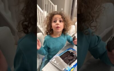 Sierra teaches Rhia healthy habits- floss your teeth and then brush them after eating