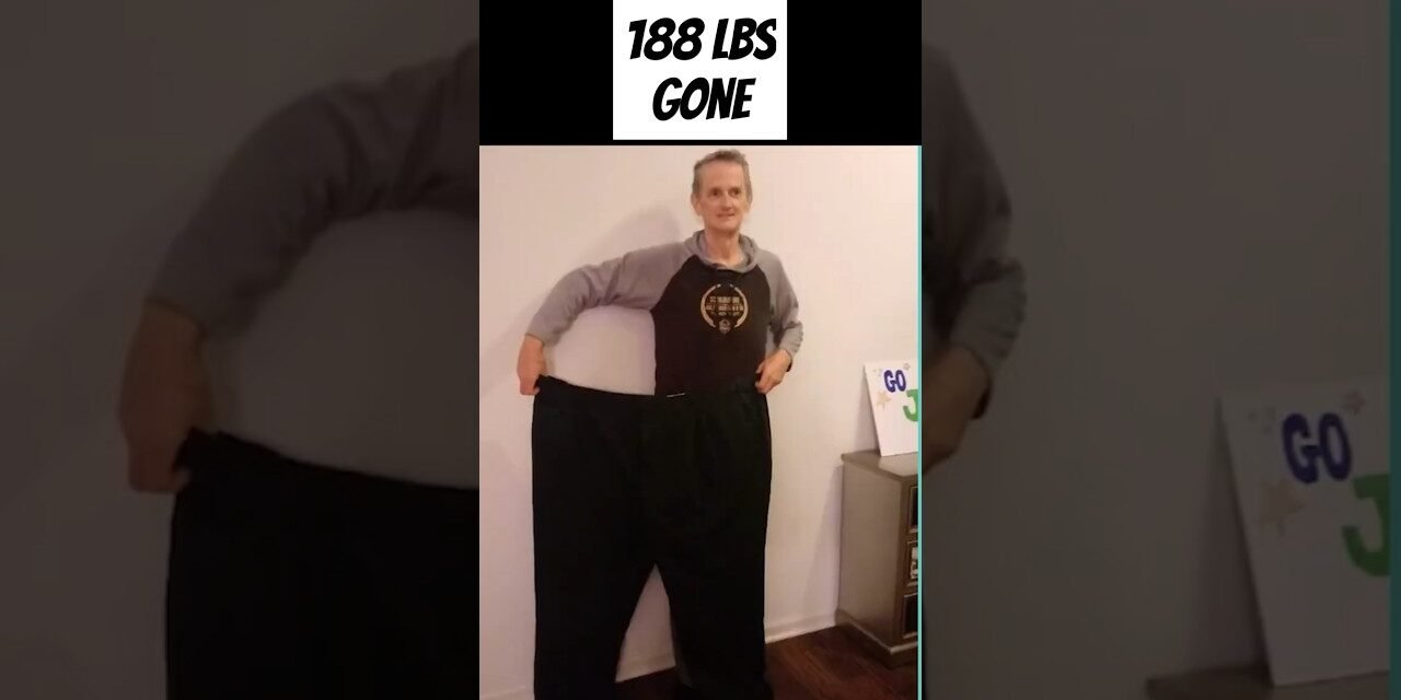 Success Story: Jim Lost 188 pounds with #omad #fasting