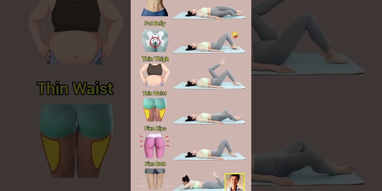 Yoga Pilates Reduce Belly Fat #workout #weightloss #losebellyfat