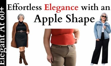 6 Elegant Staples Every Apple-Shaped Woman Needs! – Must-Have Pieces for Apple Shapes Over 50!