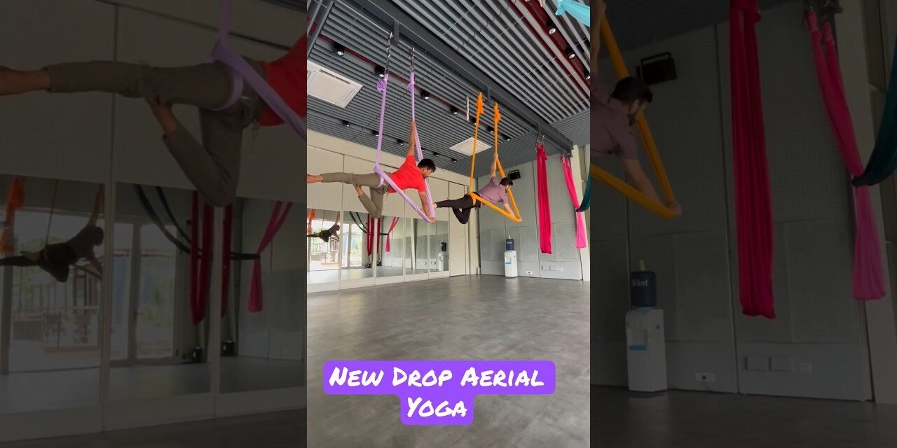 Aerial Yoga Class | new trend In Aerial Yogq | aerial Yoga for beginners