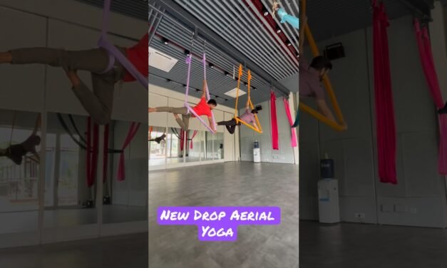Aerial Yoga Class | new trend In Aerial Yogq | aerial Yoga for beginners