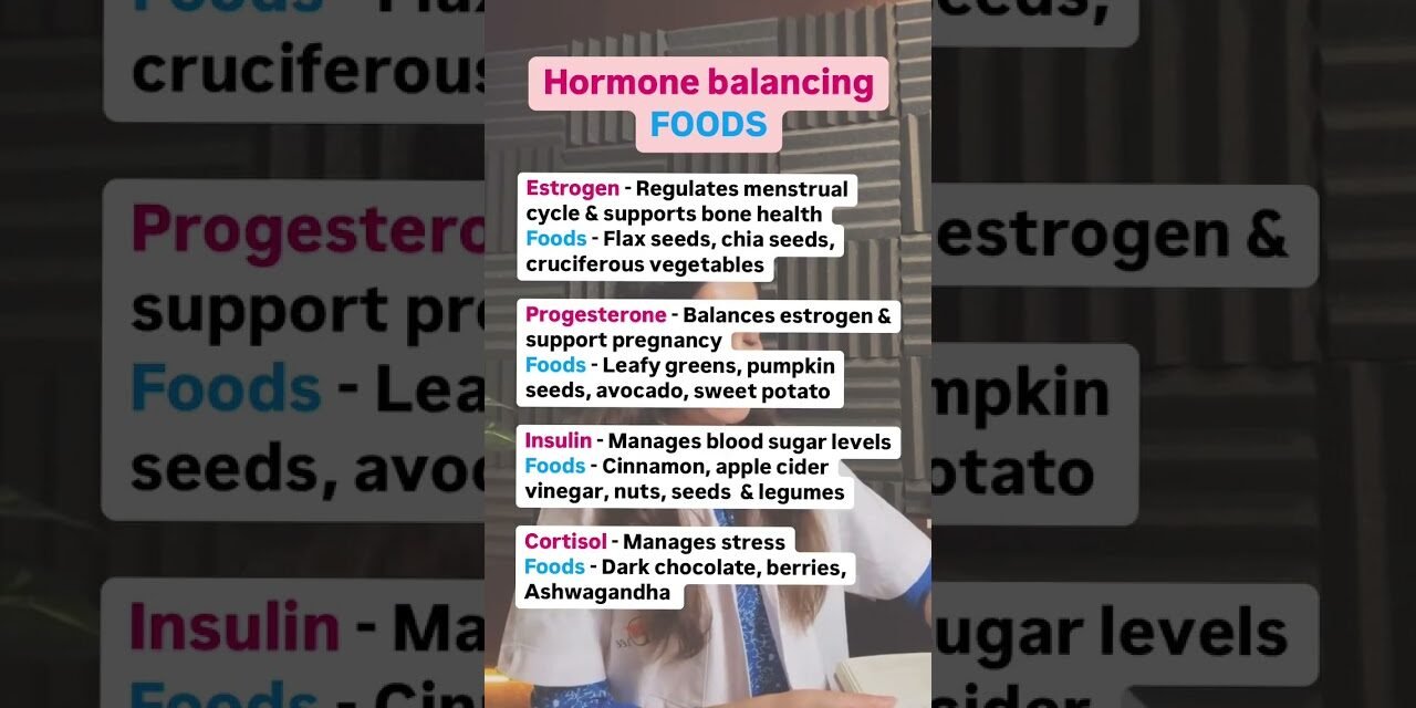 Balance Your Hormones with the Right Foods!