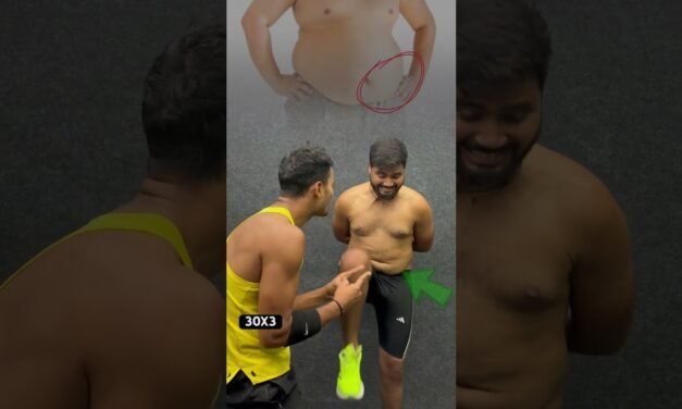 Fast belly fat burning workout #fatloss #motivation