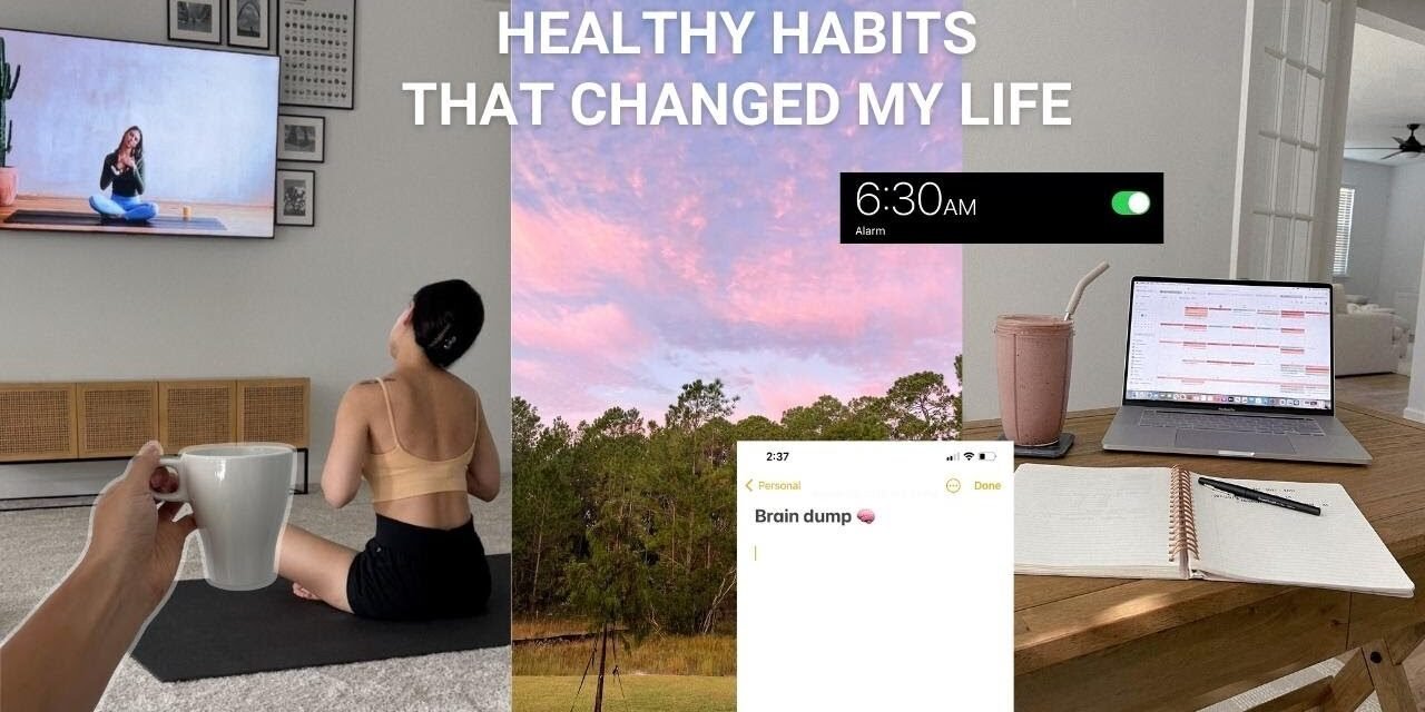 Healthy Habits That Changed My Life | holistic and sustainable habits and tips!