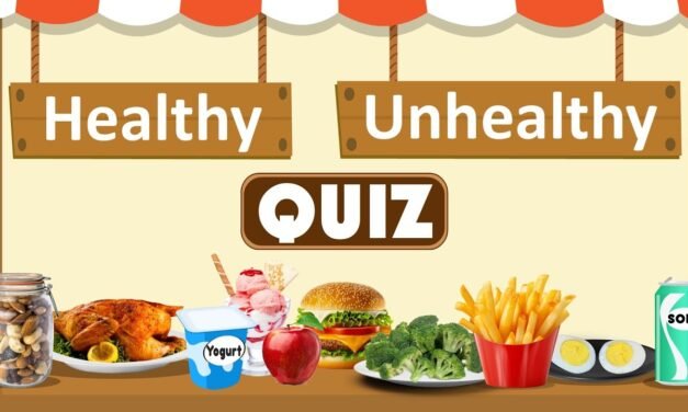 Healthy vs. Unhealthy Foods Quiz for Kids | The Ultimate Food Showdown | Making Healthy Food Choices