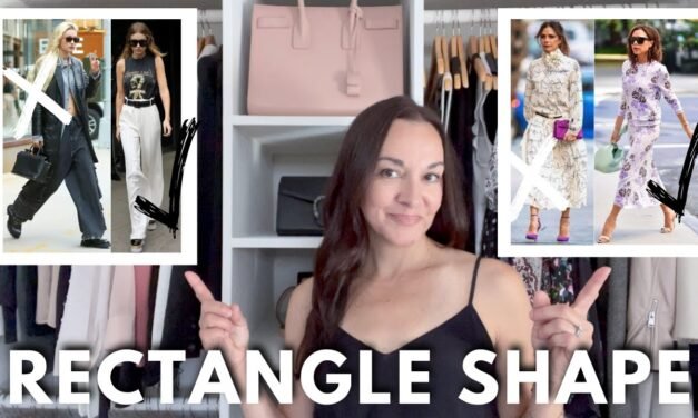 How To Dress A RECTANGLE Body Shape | Styling Do's & Don'ts