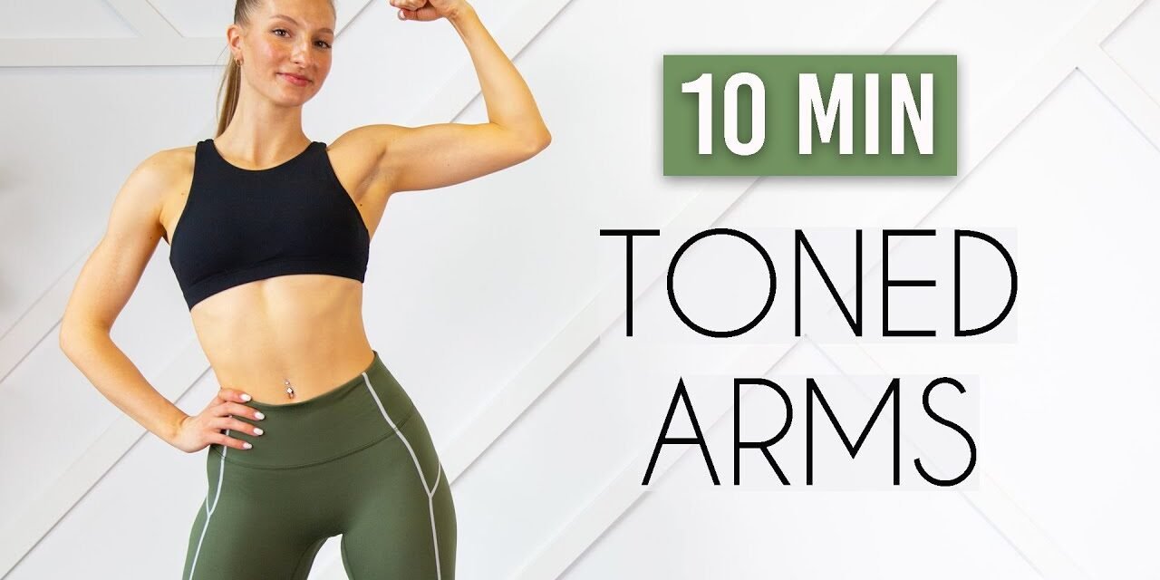 TONE YOUR ARMS WORKOUT (10 mins, No Equipment)