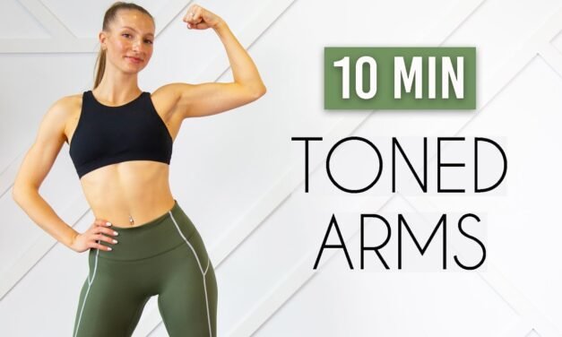 TONE YOUR ARMS WORKOUT (10 mins, No Equipment)
