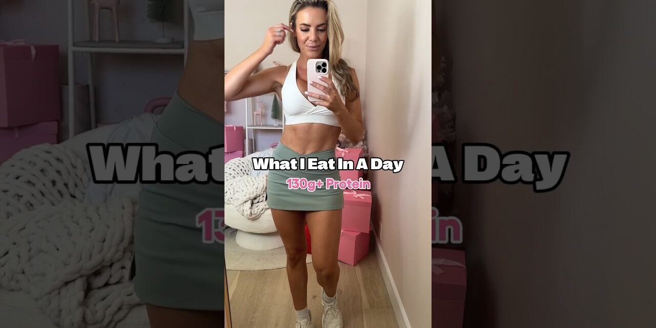 What I Eat In A Day | How I Get 130 grams of protein for healthy weight loss.