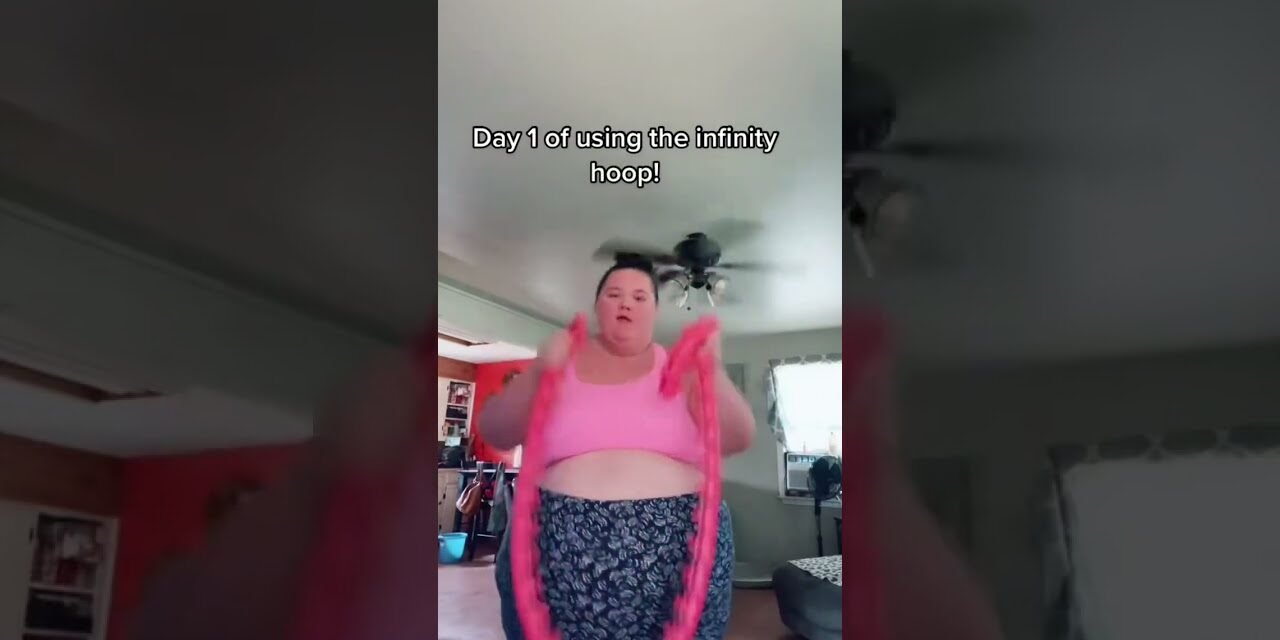 lost 80+lb with the infinity hoop