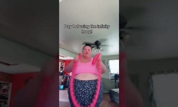lost 80+lb with the infinity hoop