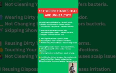 15 HYGIENE HABITS THAT ARE UNHEALTHY #healthyhabits #shorts