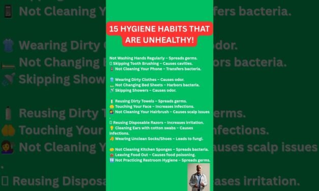 15 HYGIENE HABITS THAT ARE UNHEALTHY #healthyhabits #shorts