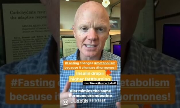 Fasting changes metabolism because it changes hormones! #keto #lowcarb #fatburner #fasting