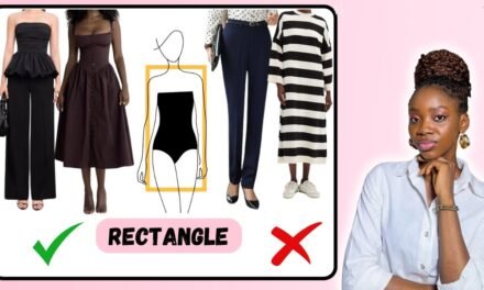 How To Style The RECTANGLE BODY SHAPE | Best Tops, Dresses,Sleeves,Necklines, Skirt & Pants