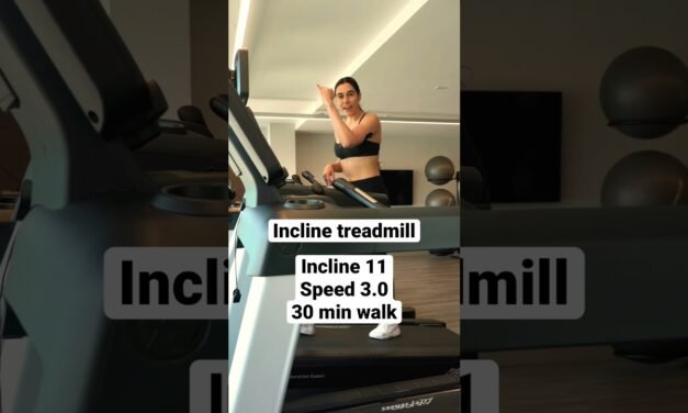 My #1 fat loss tip | incline walk #fatloss