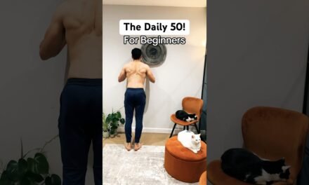 The Daily 50 Workout For Beginners At Home. Simple and Effective!