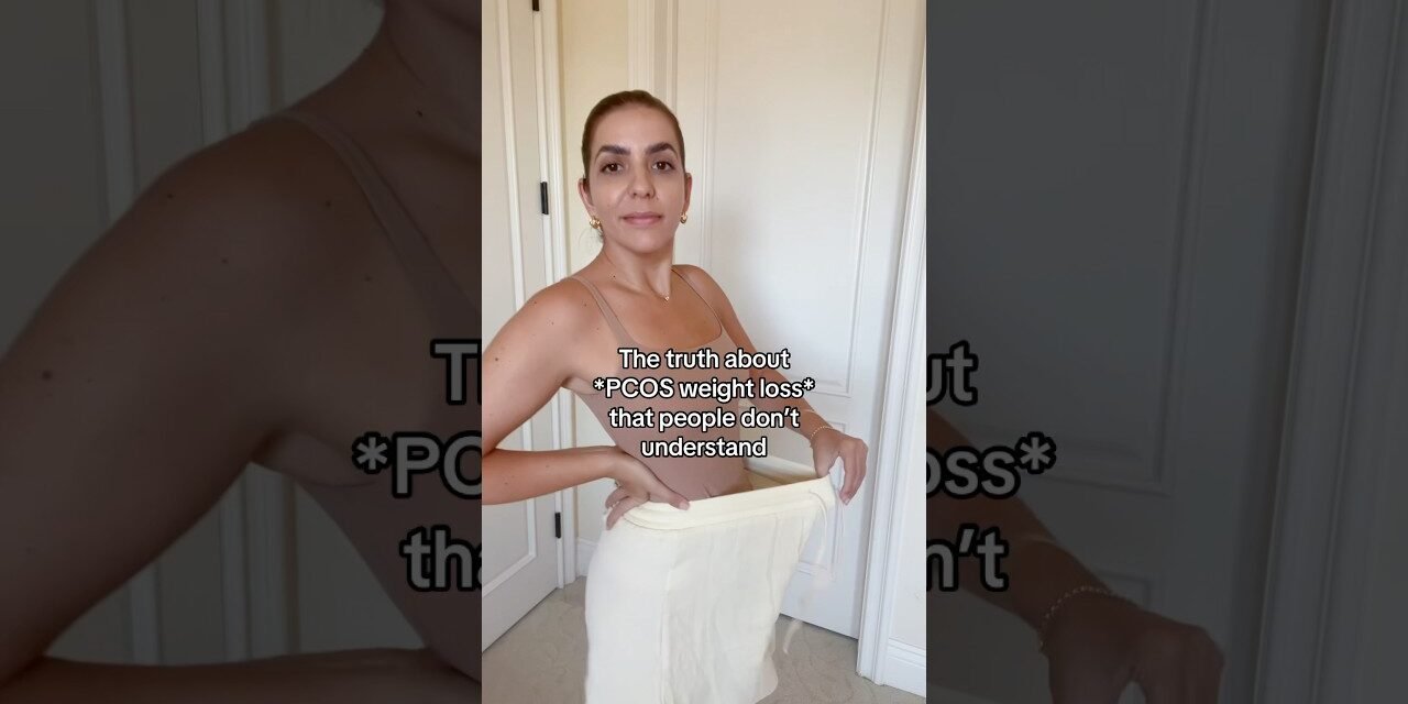 The truth about #pcos weight loss!