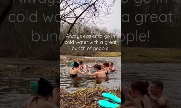 #winter-bathing #coldplunge #wimhofmethod #health #river #bathing #coldplunge #selfcare