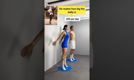 Exercise after dinner at home for better health, longer life, a slimmer belly, and toned arms.