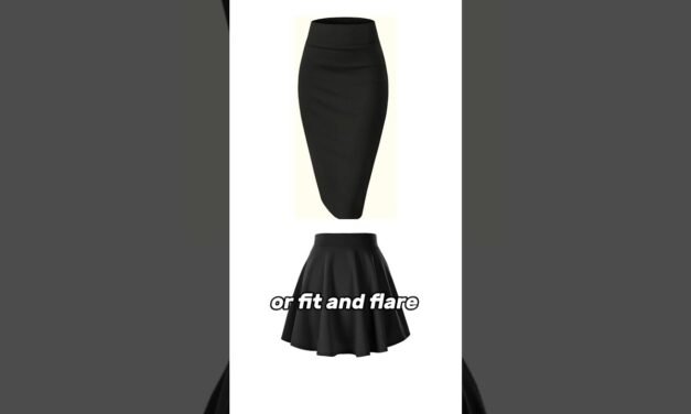 How to Choose The Right Skirt for Your Body Shape | Style Tips | Outfit #styletips #skirt #outfit